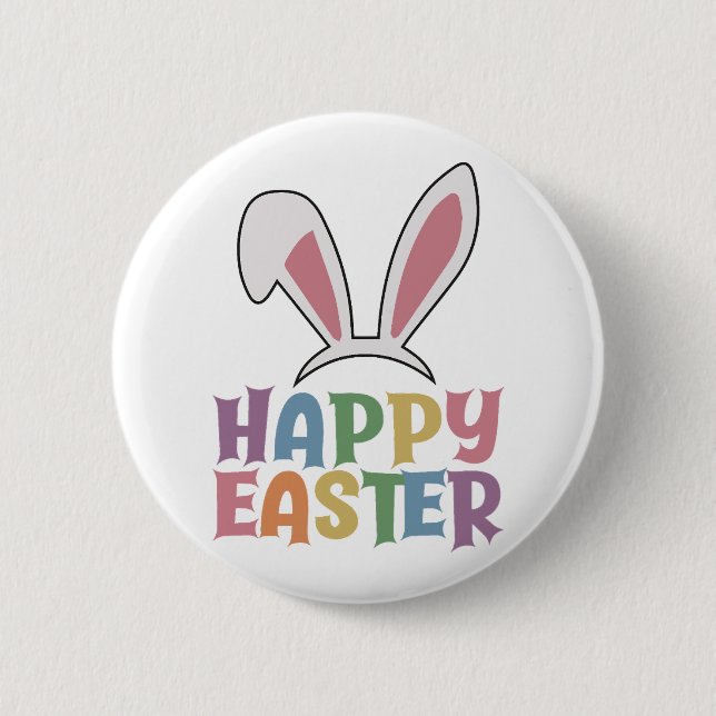 Happy Easter                        Button (Front)