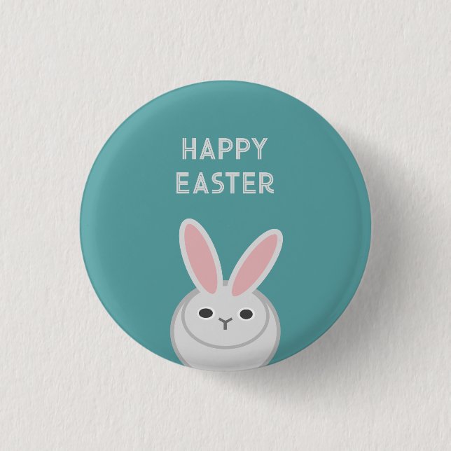 Happy Easter Button (Front)
