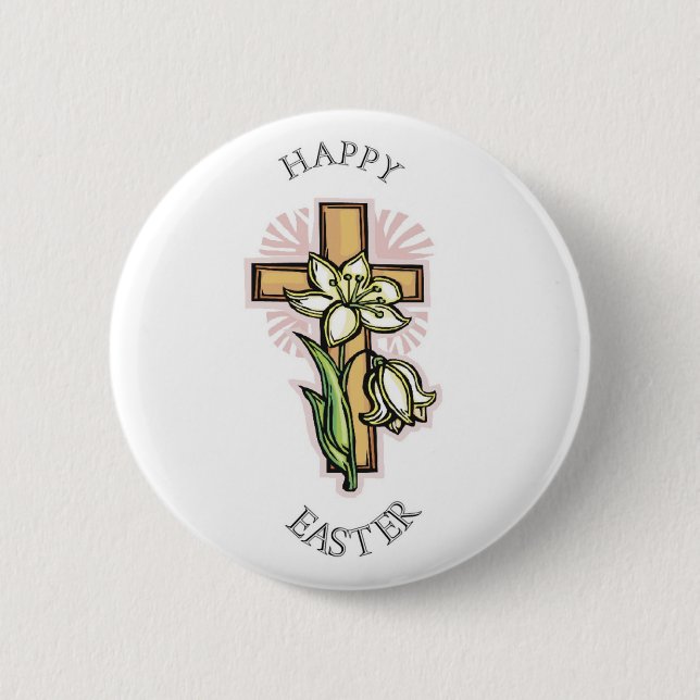 Happy Easter Button! Pinback Button (Front)