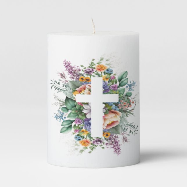 Happy Easter Candle (Front)