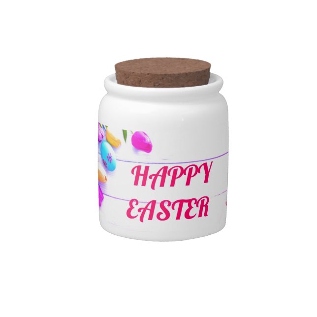 Happy Easter Candy Jar (Front)