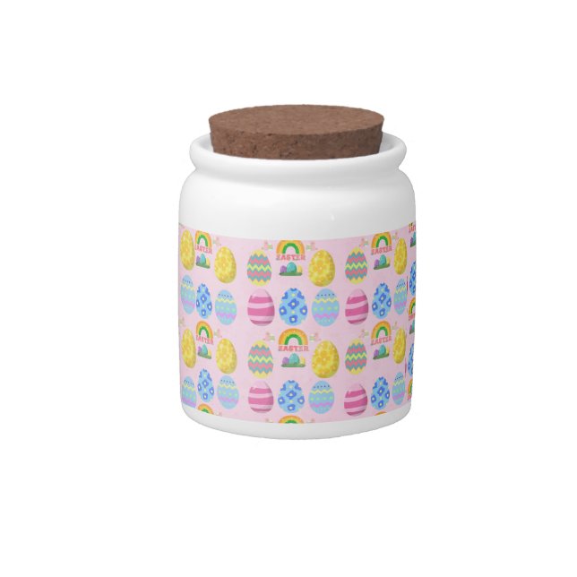 Happy Easter Candy Jar (Front)