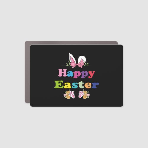 Happy Easter                         Car Magnet