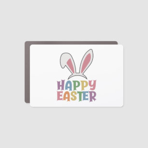 Happy Easter                        Car Magnet