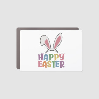 Happy Easter                        Car Magnet