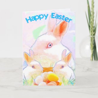 Happy easter card card