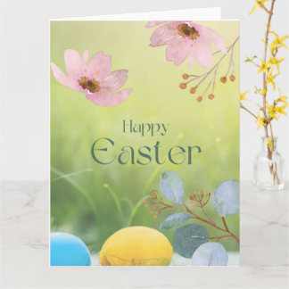 Happy easter card