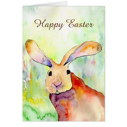 Happy Easter card (a452) (Front)