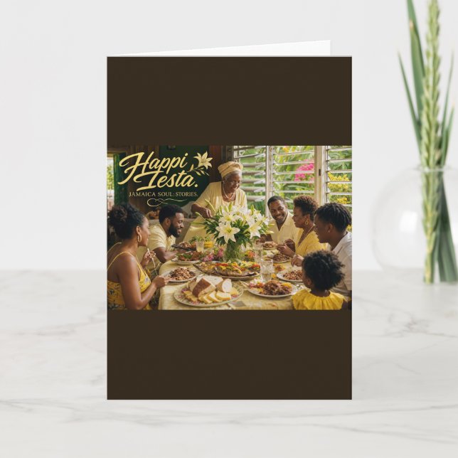 Happy Easter Card | Around This Table (Front)