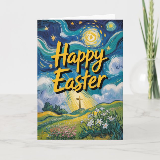 Happy Easter Card | Christian Religious Bulk (Front)
