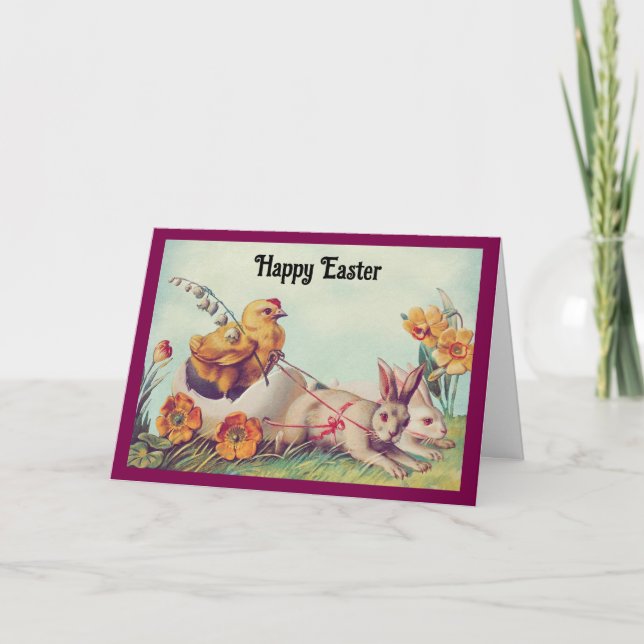 Happy Easter Card For A Child (Front)