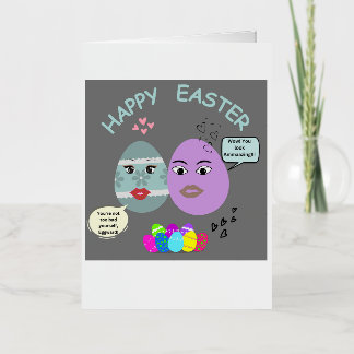 Happy Easter Card Humorous