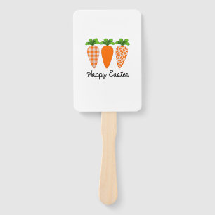 Happy Easter Carrot Cute Easter T-Shirt Hand Fan