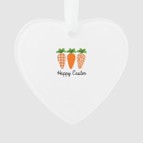 Happy Easter Carrot Cute Easter T-Shirt Ornament