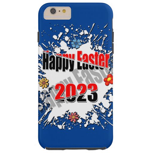 Happy Easter Tough iPhone 6 Plus Case