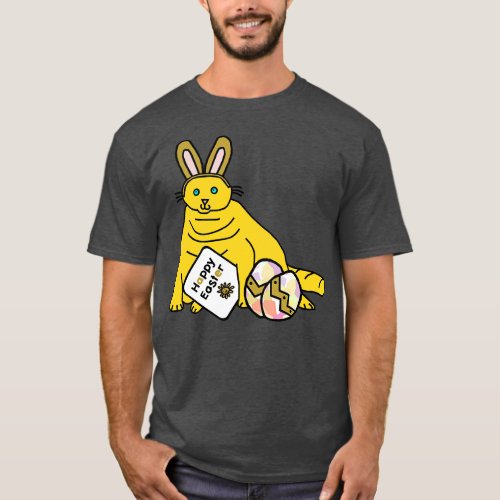 Happy Easter Cat in Easter Bunny Ears T_Shirt