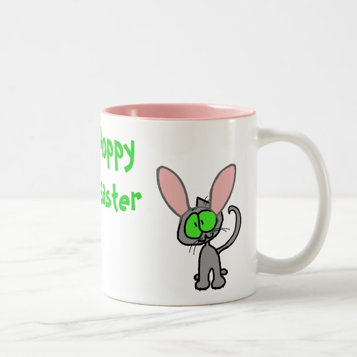 Happy Easter Cat Mug