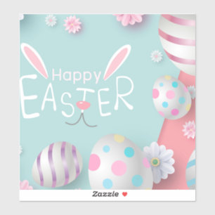 Happy Easter Celebration Sticker