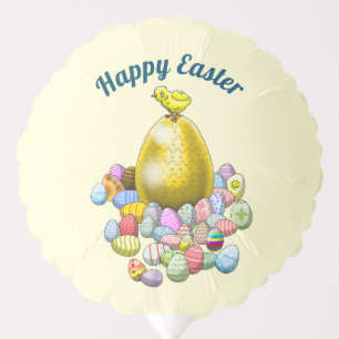 Happy Easter Chick Balloon