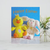 Happy Easter Chick + Bunny (Standing Front)