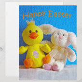 Happy Easter Chick + Bunny (Front/Back)
