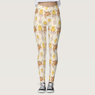 Happy Easter Chick Leggings