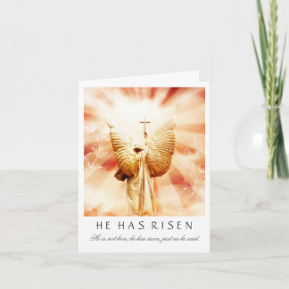 Happy Easter, Christian card
