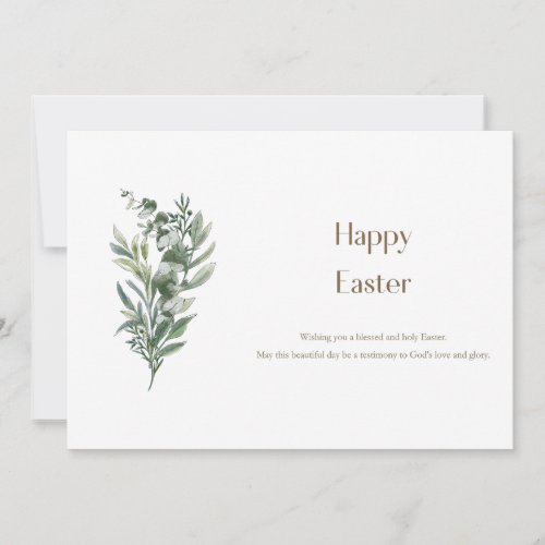 Happy Easter Christian Card 