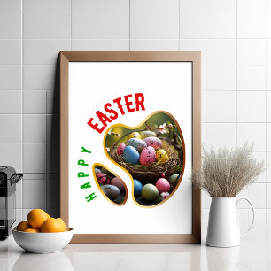 Happy Easter - Christianity Poster