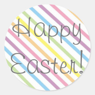 Happy Easter! Classic Round Sticker