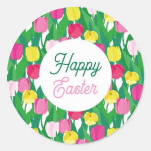 Happy Easter. Classic Round Sticker