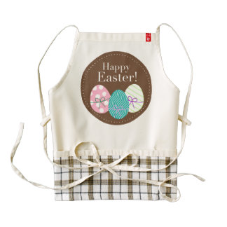 Happy Easter clipart Zazzle HEART Apron