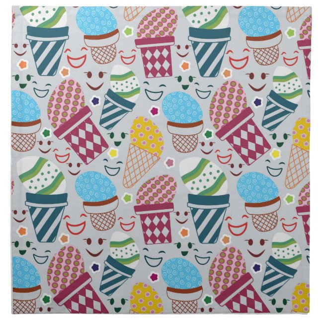 Happy Easter Cloth Napkin (Front)