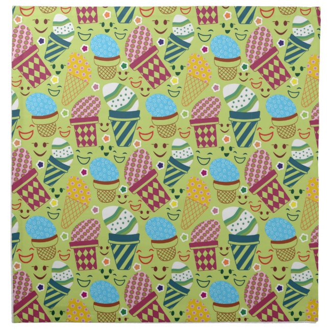 Happy Easter Cloth Napkin (Front)