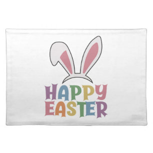 Happy Easter Cloth Placemat