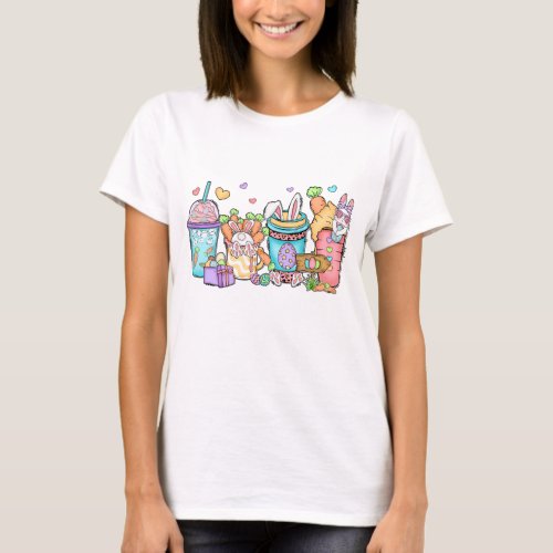 Happy Easter Coffee for Women  T_Shirt