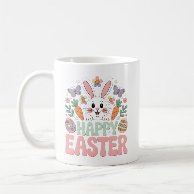 HAPPY EASTER COFFEE MUG (Left)