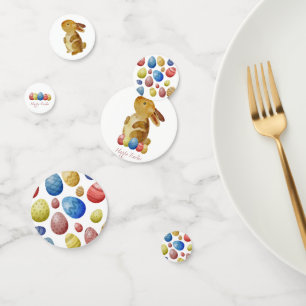 Happy Easter – Colorful Eggs Table Scatter Gift Confetti