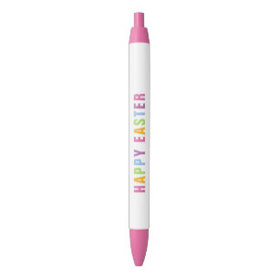 Happy Easter Colorful Rainbow Typography Pen