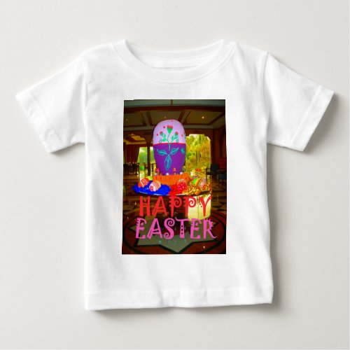 Happy Easter Colors Baby T_Shirt