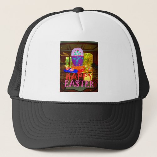 Happy Easter Colors Trucker Hat