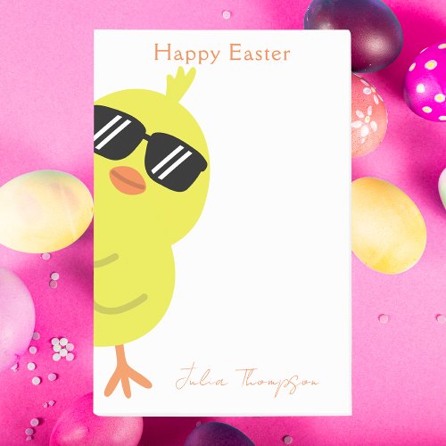 Happy Easter Cool Spring Chick Post_it Notes