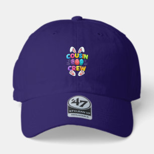 Happy Easter Cousin Crew Bunny Family Matching Eas 47 Brand Hat