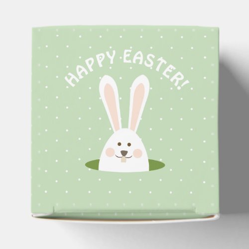 Happy Easter Cute Bunny Favor Boxes