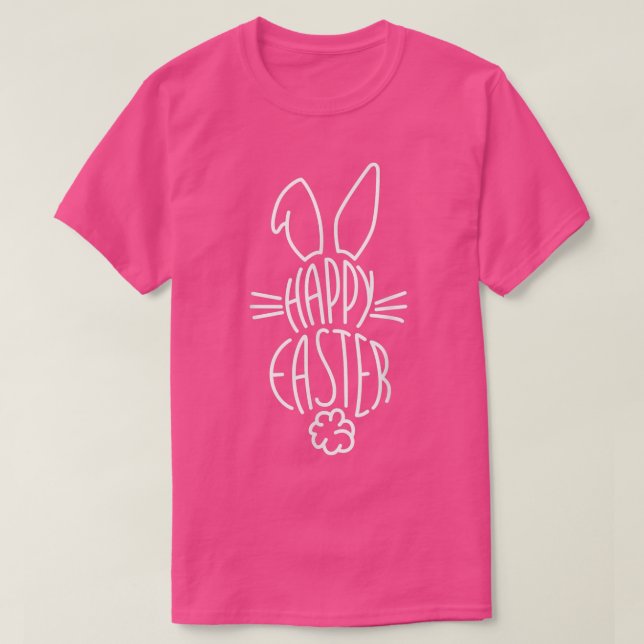 Happy Easter Cute Easter Bunny Ears Easter Day Wom T-Shirt (Design Front)