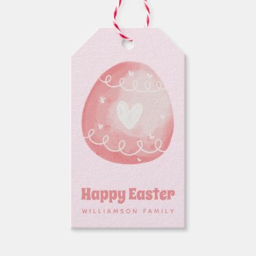 Happy Easter! Cute Easter Pink Easter Egg 