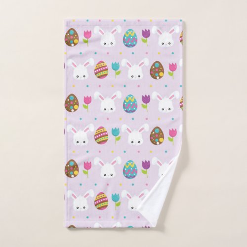 Happy Easter Cute Egg Decoration Easter Holiday Hand Towel
