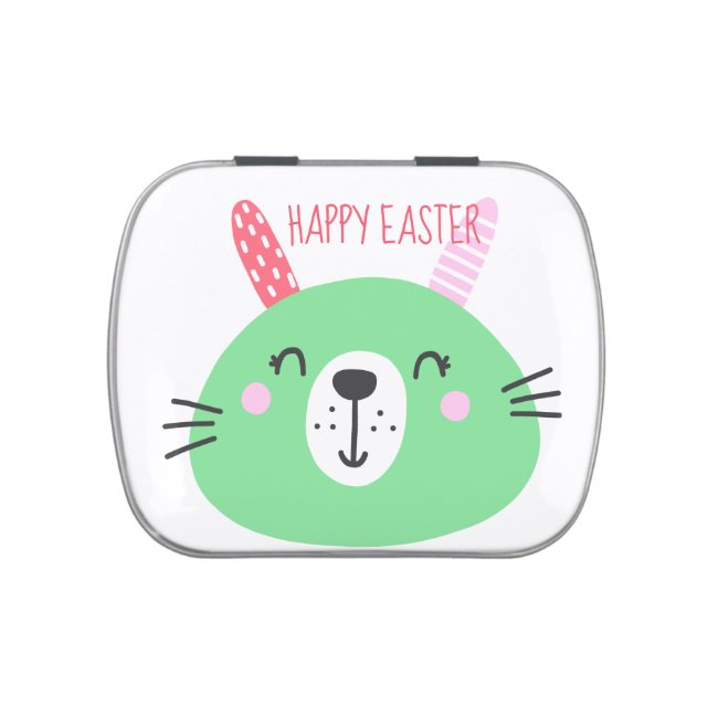 Happy Easter | Cute Green Bunny