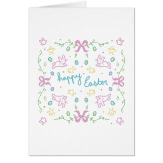 Happy Easter Cute Greeting Cards