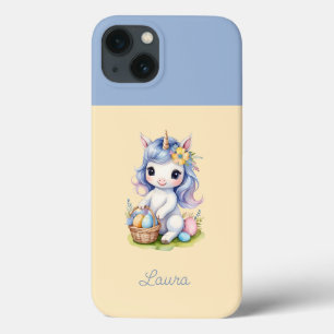 Happy Easter Cute Unicorn iPhone 13 Case